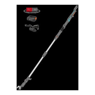 Gardena Akku-Teleskop-Baumschere HighCut 250/18V P4A Ready-To-Use Set