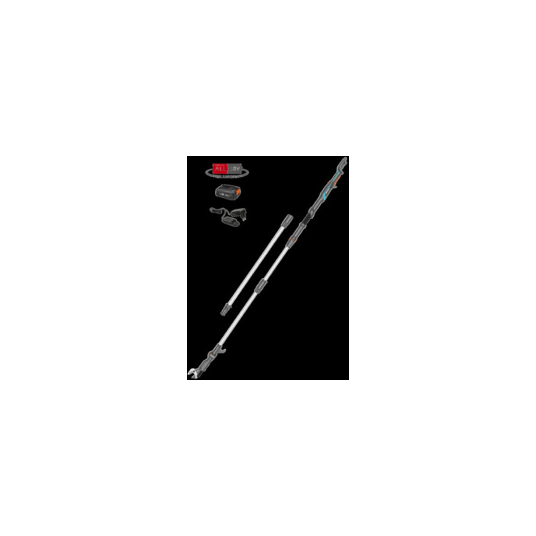 Gardena Akku-Teleskop-Baumschere HighCut 360/18V P4A Ready-To-Use Set