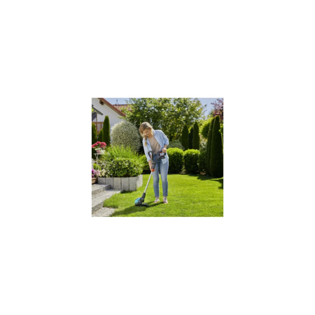 GARDENA Akku-Trimmer EasyCut 23/18V P4A Ready-To-Use Set
