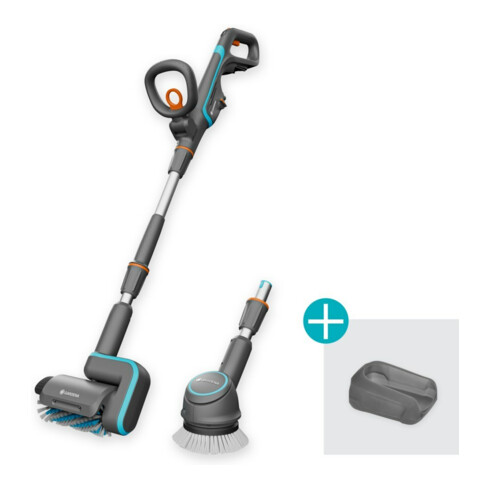 Gardena AquaBrush Universal Nettoyeur Multi-Usage sans Fil 04/18V solo 14842-55