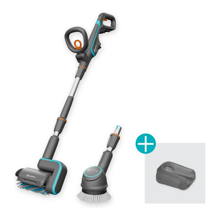 Gardena AquaBrush Universal Nettoyeur Multi-Usage sans Fil 04/18V solo 14842-55