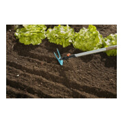 Gardena Binette de jardin forme cœur 7 cm large, 2 dents