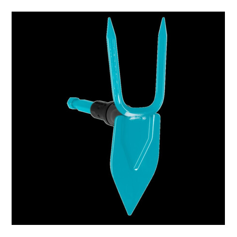 Gardena Binette de jardin forme cœur 7 cm large, 2 dents