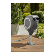 Gardena Boîte enrouleur pour terrasse RollUp M (blanc) 20 m 18617-20-5
