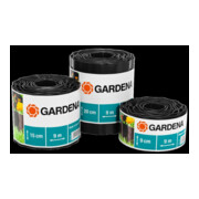 Gardena Bordure de parterre marron 20 cm H x 9 m L