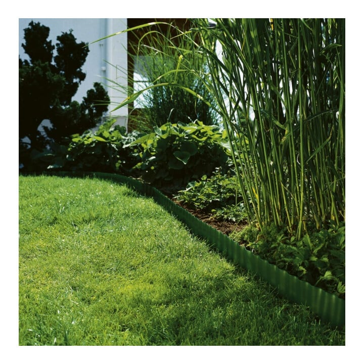 Gardena Bordure de pelouse verte H 15 cm x L 9 m