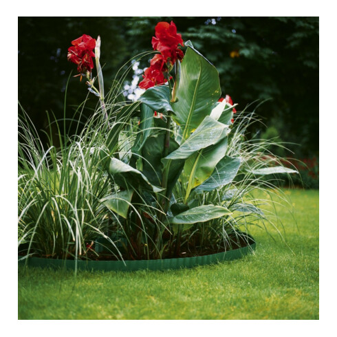 Gardena Bordure de pelouse verte H 15 cm x L 9 m