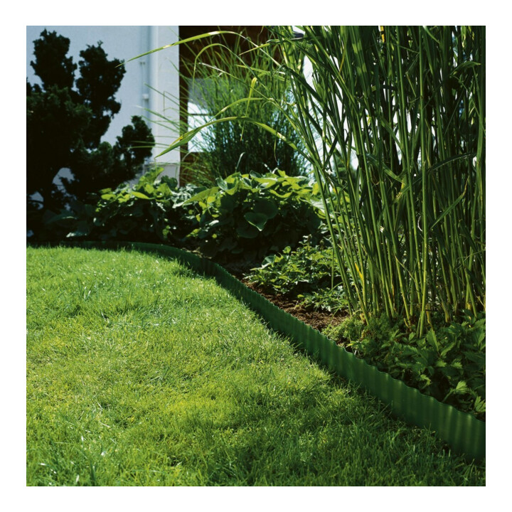 Gardena Bordure de pelouse verte H 20 cm L 9 m