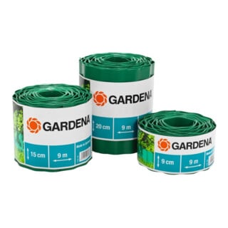 Gardena Bordure de pelouse verte H 9 cm x L 9 m