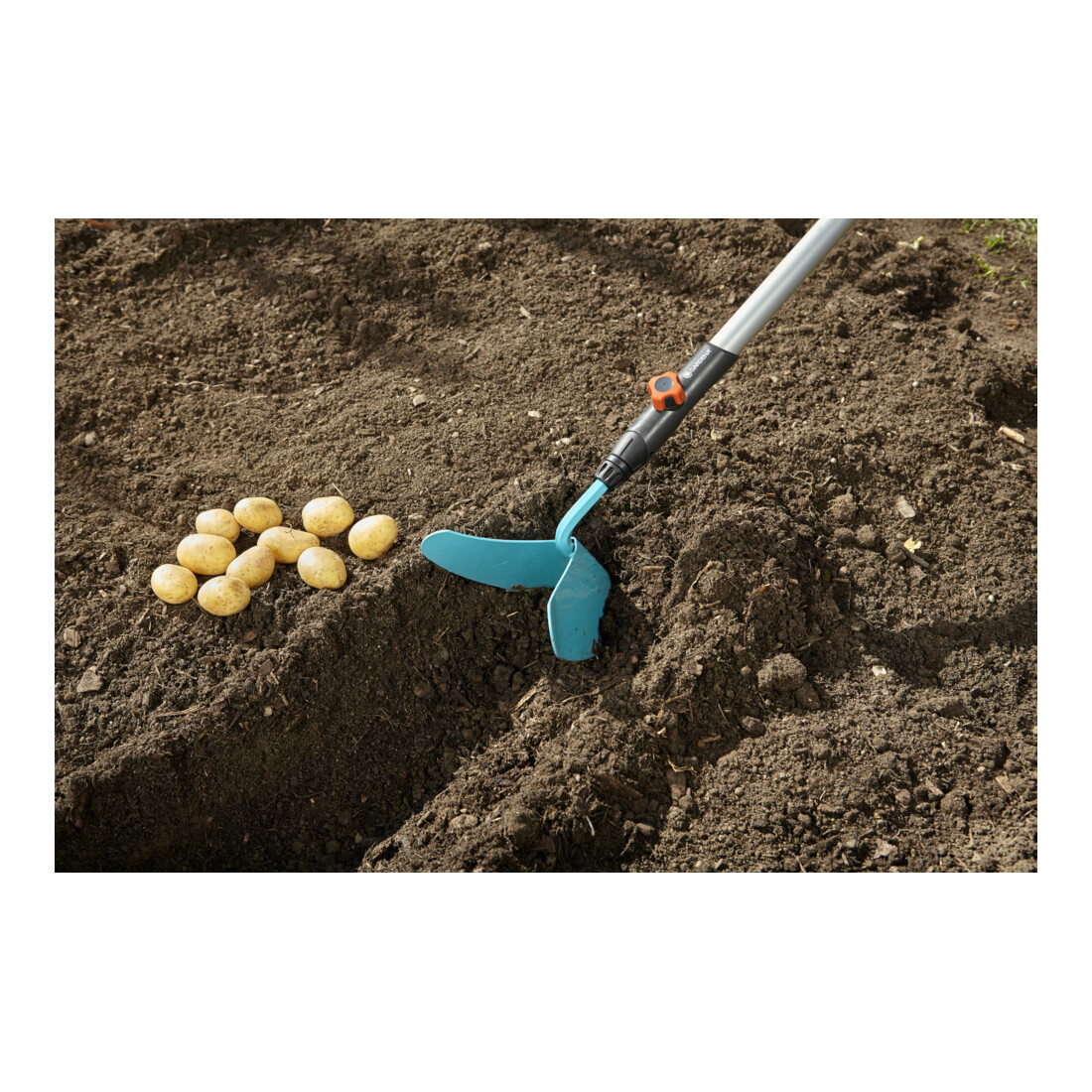 GARDENA charrue à bêcher combisystem GARDINO, 16 cm de large