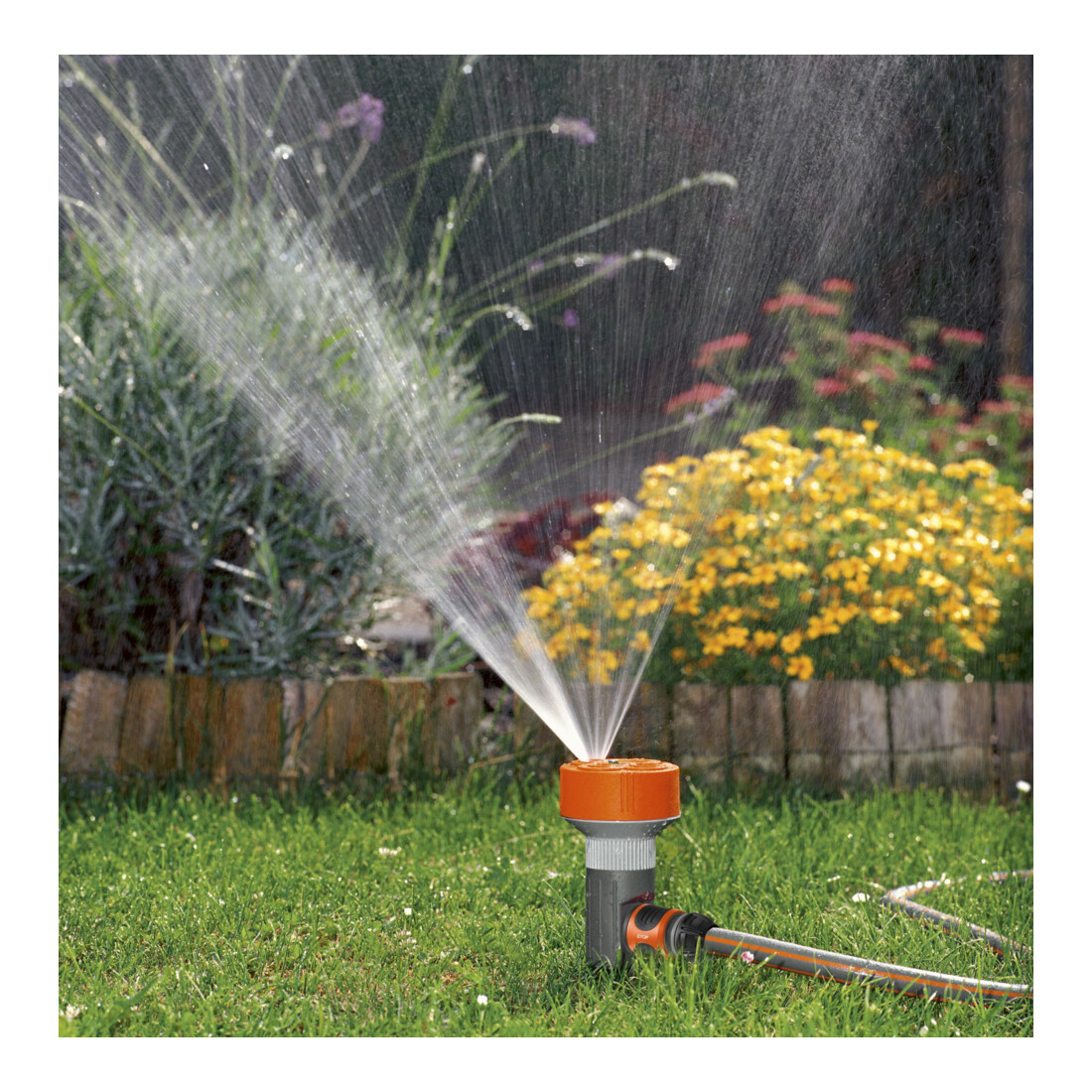 GARDENA Classic 4-Flächenregner Twist-Aktion