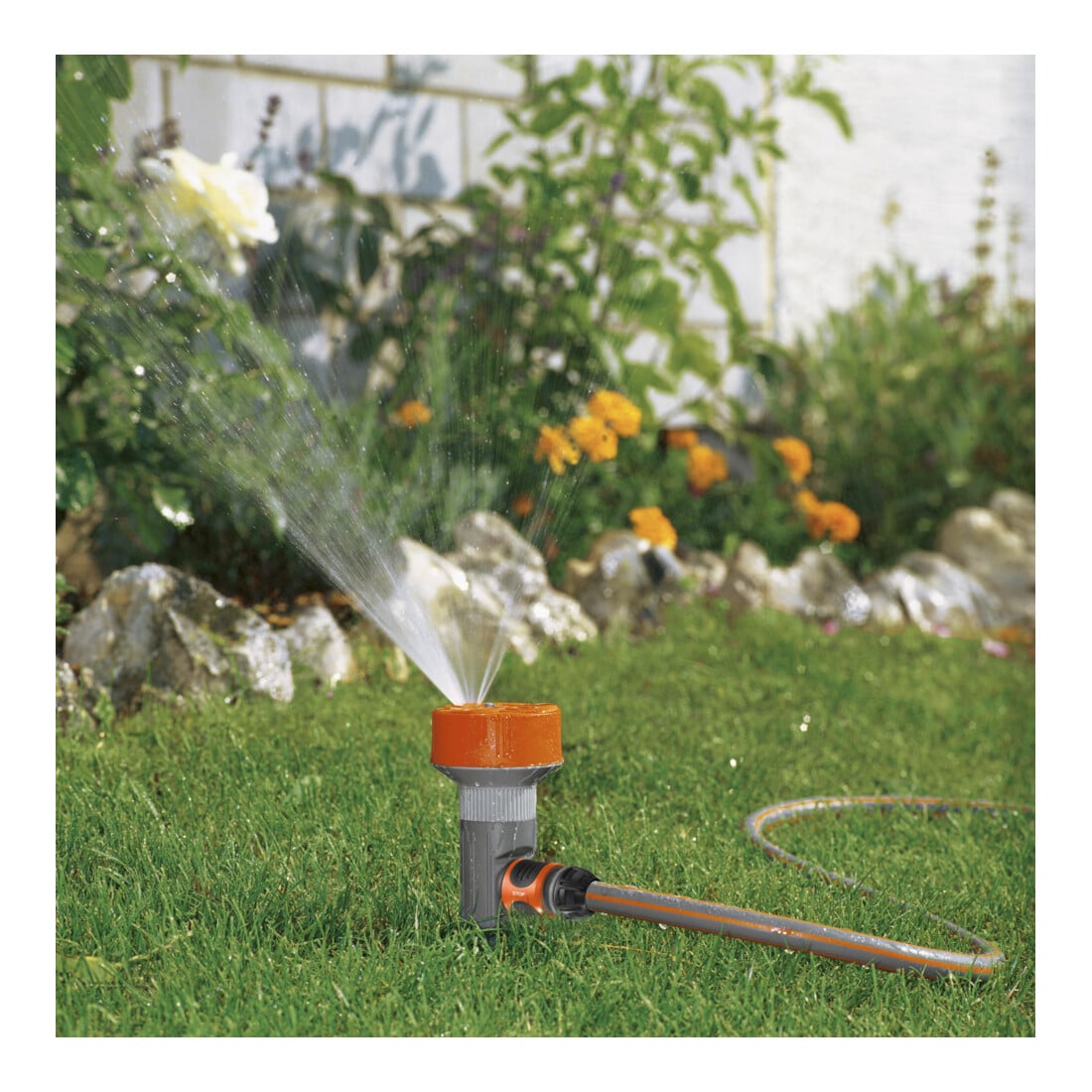 GARDENA Classic 4-Flächenregner Twist-Aktion