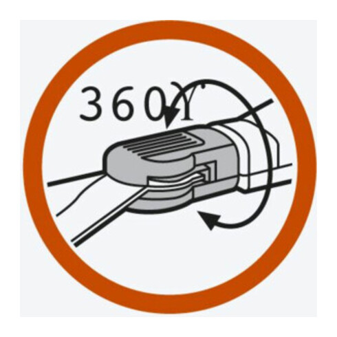 GARDENA Classic Grasschere, drehbar, lose