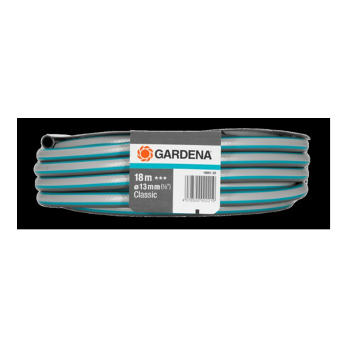 Gardena Classic Schlauch (1/2") 18 m, o. A., 18001