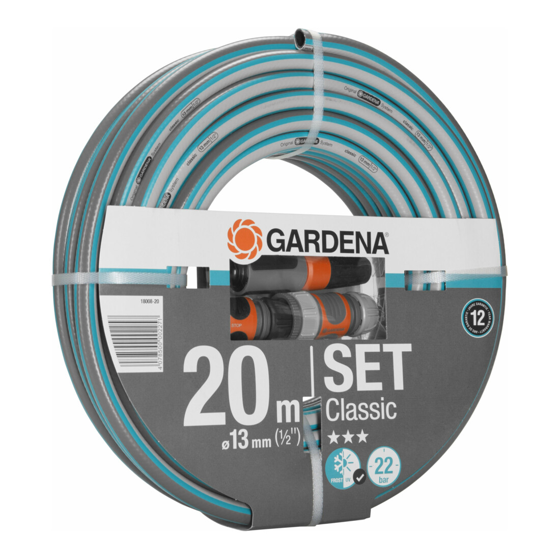 GARDENA Classic Schlauch 13 mm (1/2"), 20 m m. A.