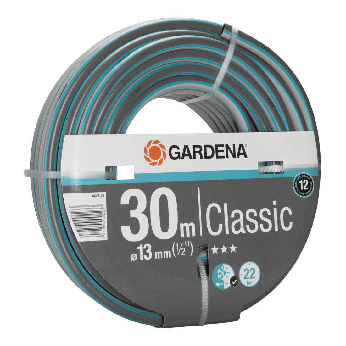GARDENA Classic Schlauch 13 mm (1/2"), 30 m o. A.