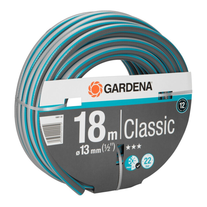Gardena Classic Tuyau (1/2") 18 m, s. a., 18001