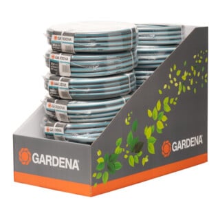 GARDENA Classic Tuyau 13 mm 20 m avec pièces système Display