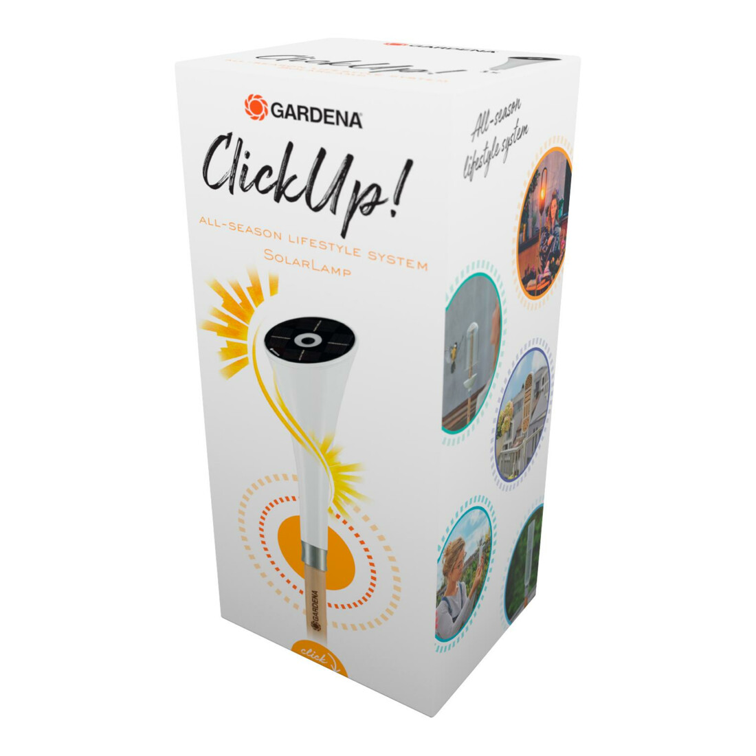 GARDENA ClickUp ! Lampe solaire