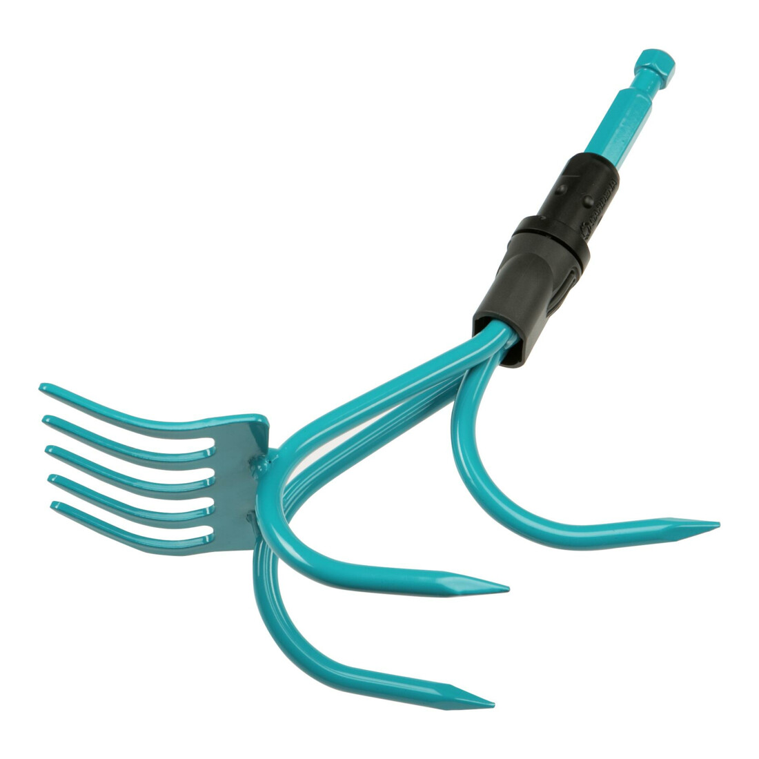GARDENA combisystem-2in1 Grubber-Rechen