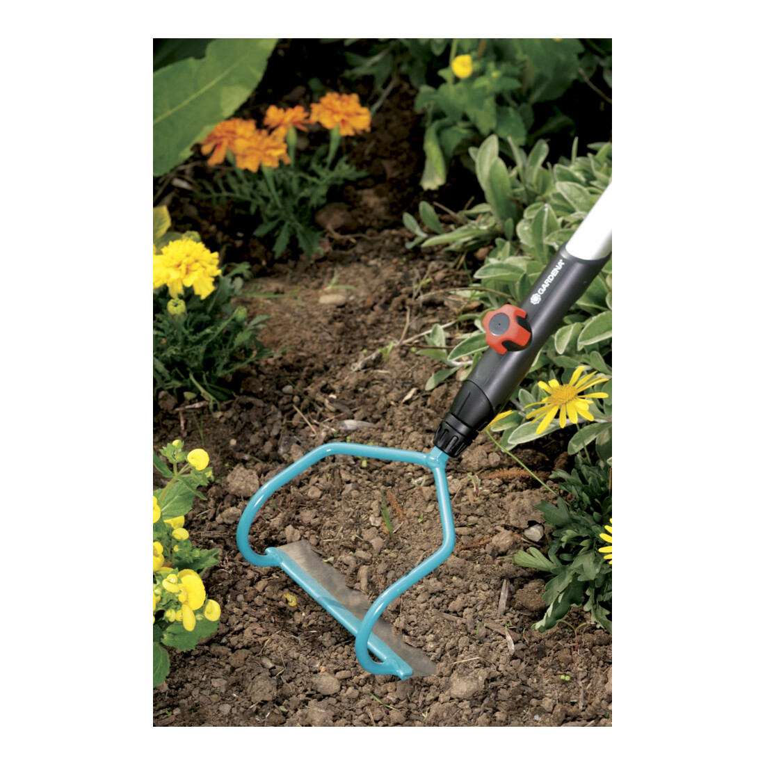 GARDENA combisystem-Bügelzughacke, 16 cm breit