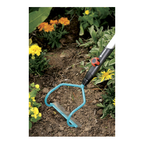 GARDENA combisystem-Bügelzughacke, 16 cm breit