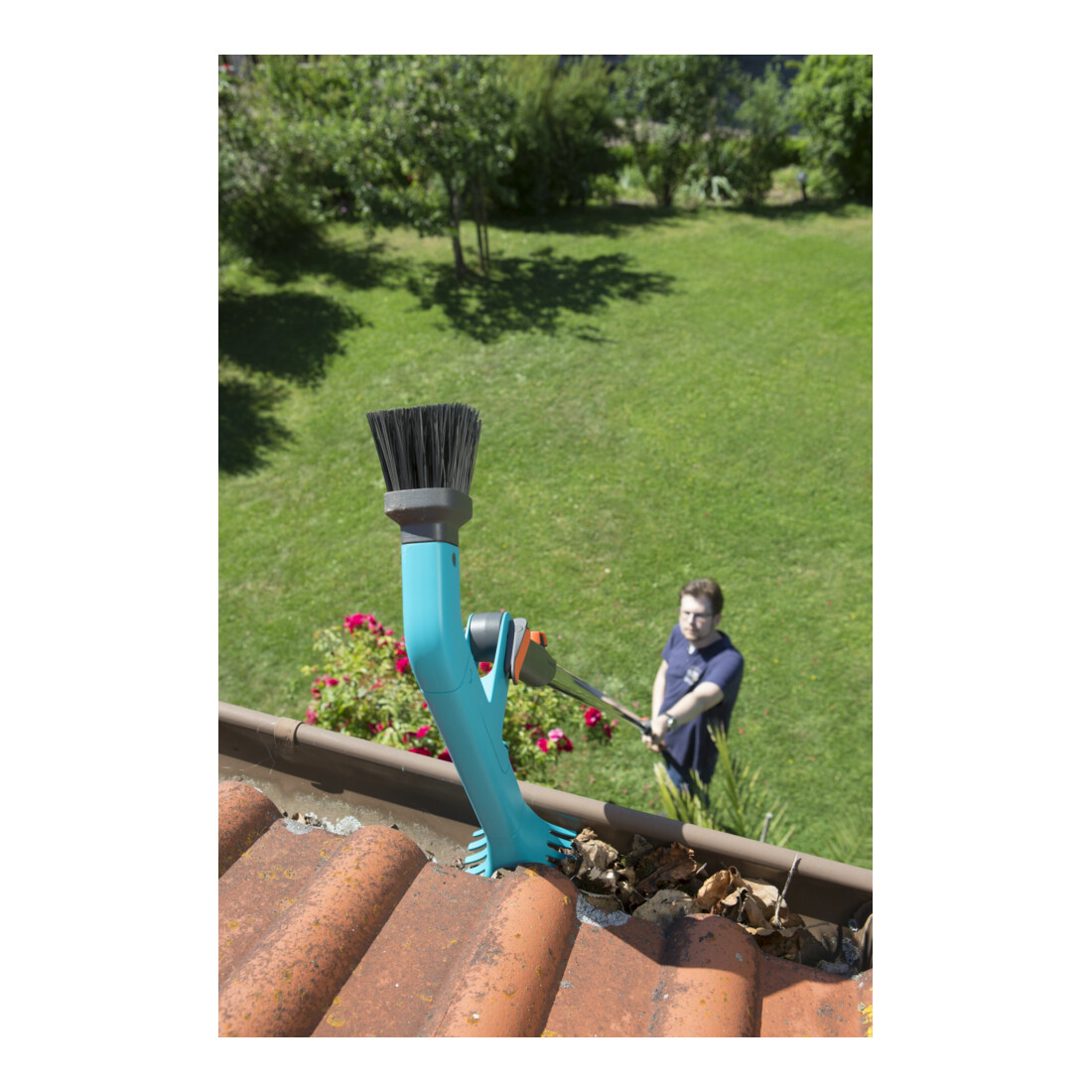GARDENA combisystem-Dachrinnenreiniger