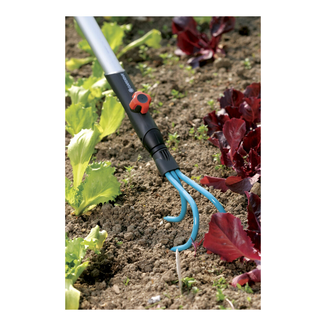 GARDENA combisystem-Grubber, 3 Zinken, 9 cm breit
