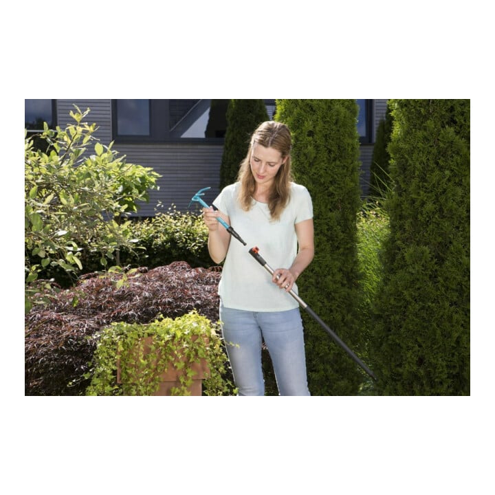 GARDENA combisystem-Kleinhäckchen, gerades Blatt, 3 Zinken