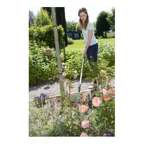 GARDENA combisystem-Kleinhäckchen, gerades Blatt, 3 Zinken