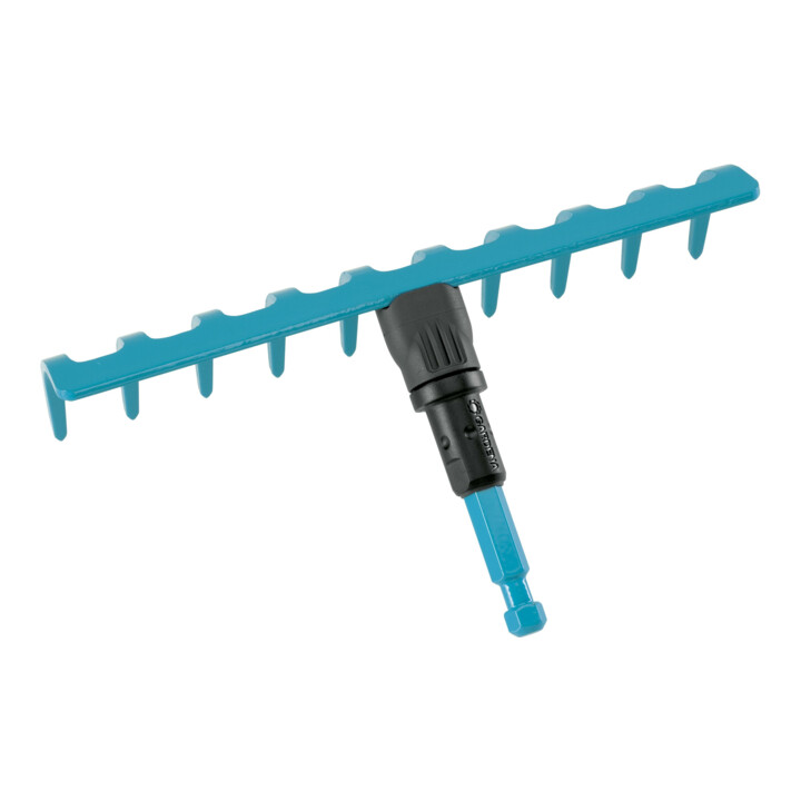 GARDENA combisystem-Rechen, 12 Zinken, 30 cm breit