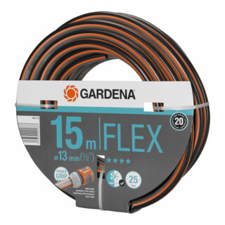 GARDENA Comfort FLEX Schlauch 9x9 13 mm (1/2"), 15 m o. A.