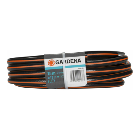 GARDENA Comfort FLEX Schlauch 9x9 13 mm (1/2"), 15 m o. A.