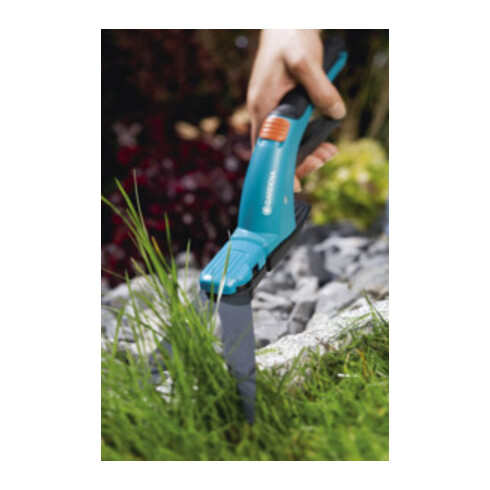 GARDENA Comfort Grasschere, 4-Farb-Infokarte