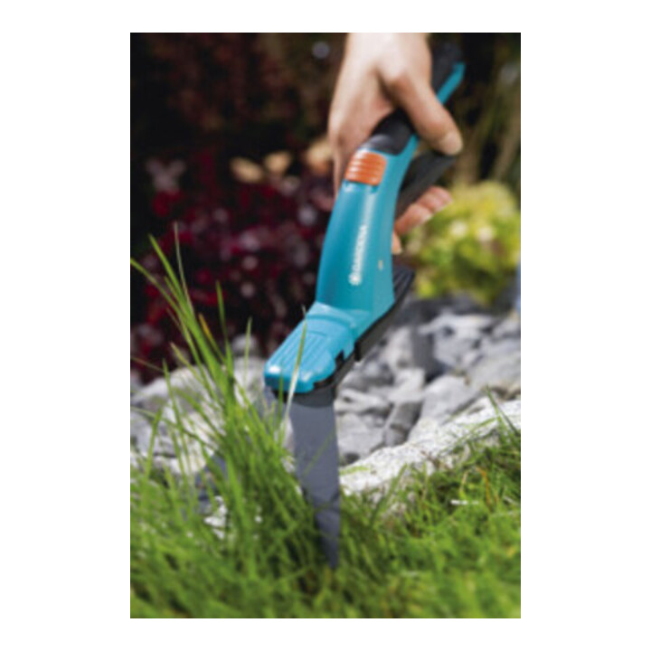 GARDENA Comfort Grasschere, 4-Farb-Infokarte