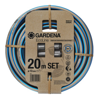 Gardena EcoLine Schlauch 13 mm (1/2"), 20 m mit Systemteilen