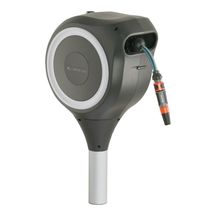 GARDENA Garten-Schlauchbox RollUp S (weiß) 15 m