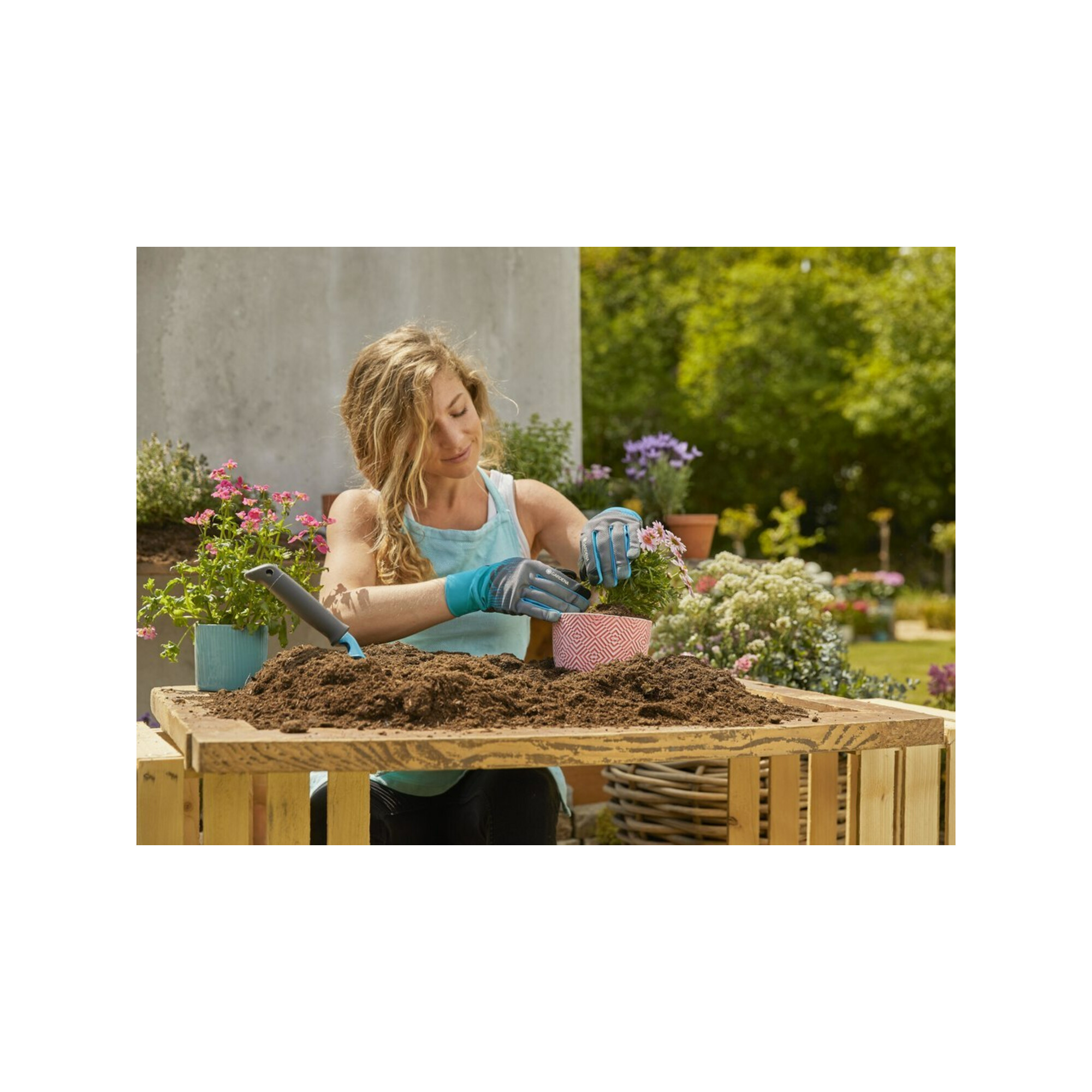 Gardena Garten- und Pflegehandschuh Größe 8 / M
