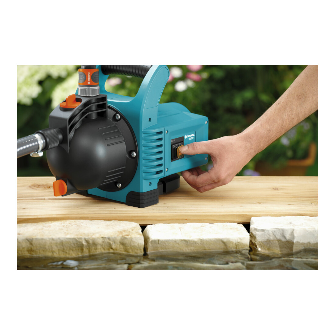GARDENA Gartenpumpe 3000/4 Set