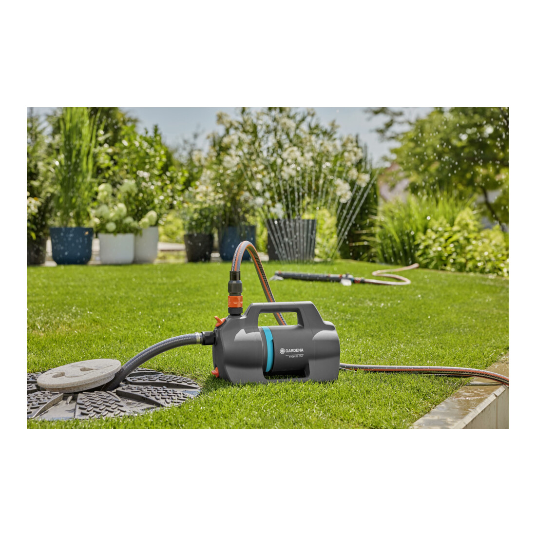 Gardena Gartenpumpe 4100 Silent