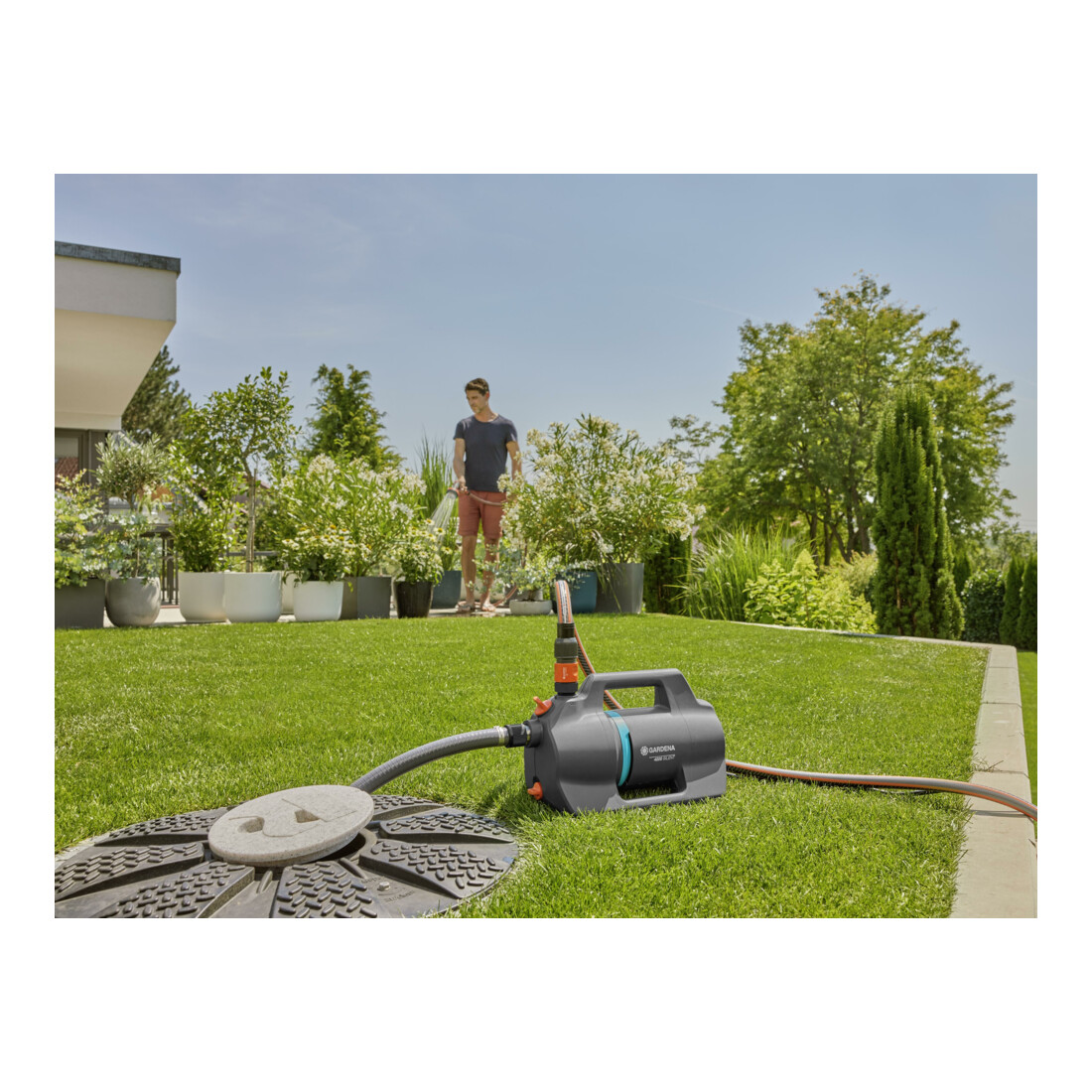 Gardena Gartenpumpe 4200 Silent