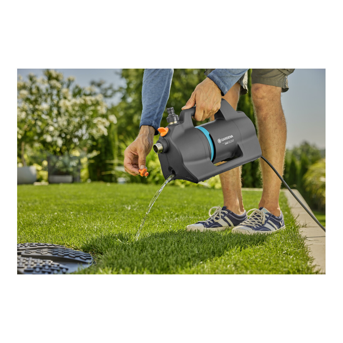 Gardena Gartenpumpe 4300 Silent