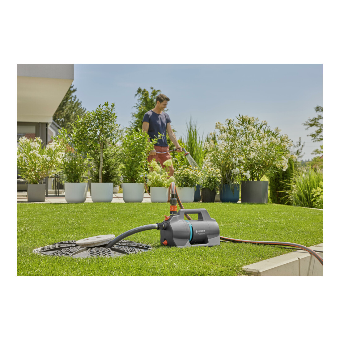 Gardena Gartenpumpe 4300 Silent