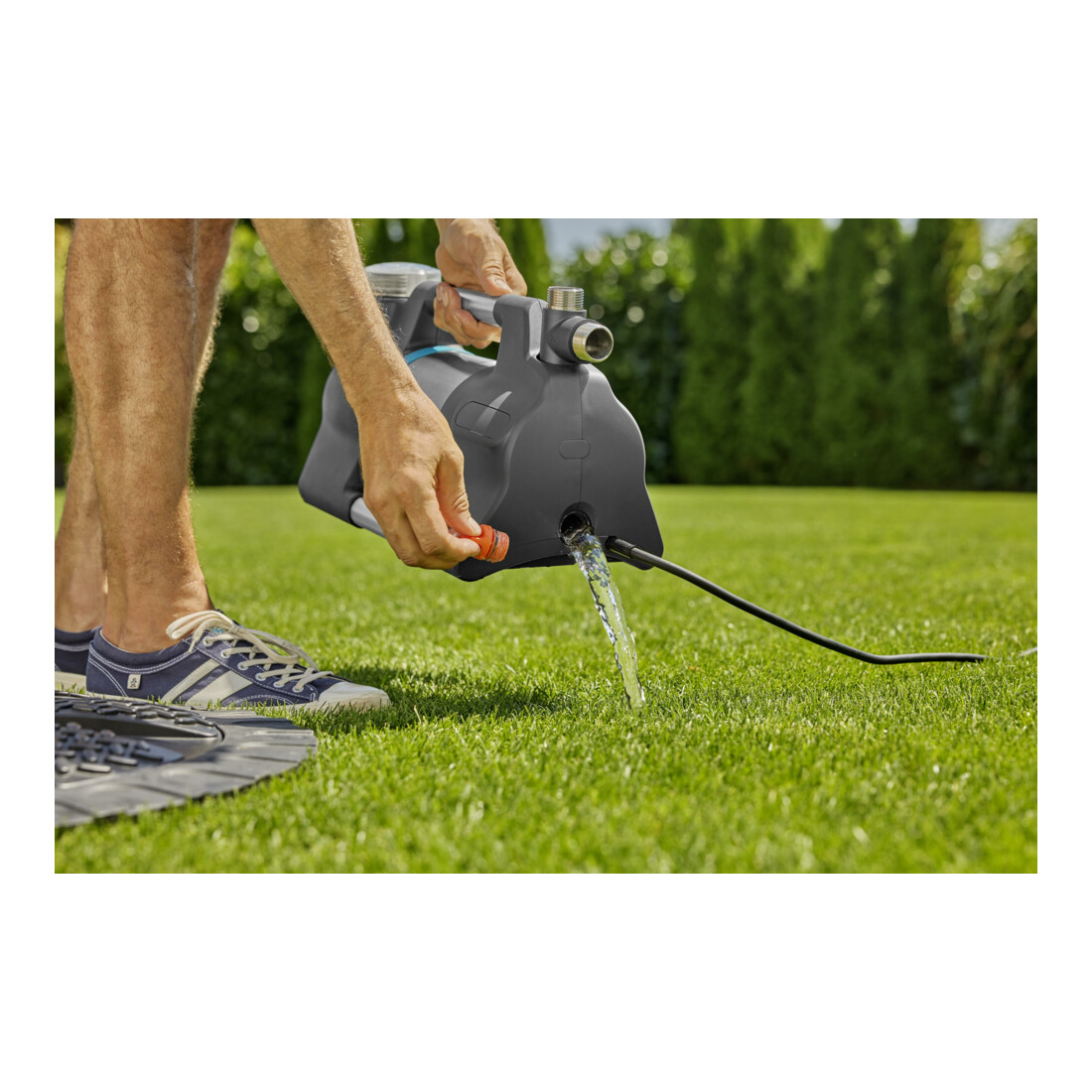 Gardena Gartenpumpe 5600 Silent+