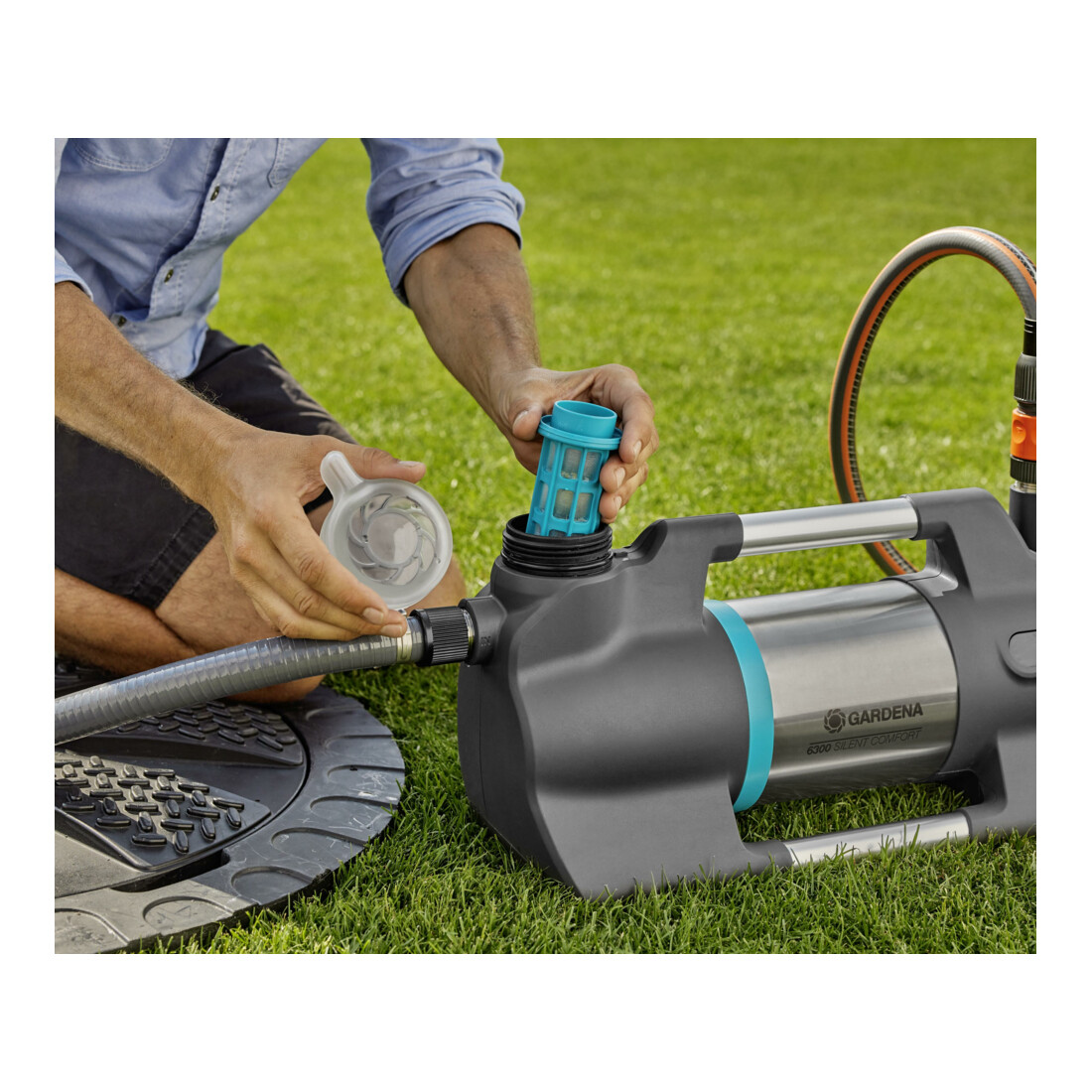 Gardena Gartenpumpe 6300 SilentComfort
