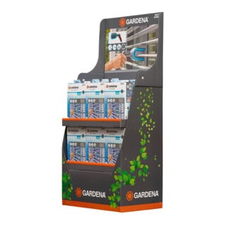 GARDENA Jalousienbürste Cleansystem Display 18850-90