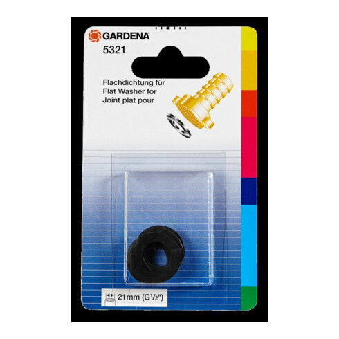 Gardena Joint plat 1/2" pour raccord de tuyau