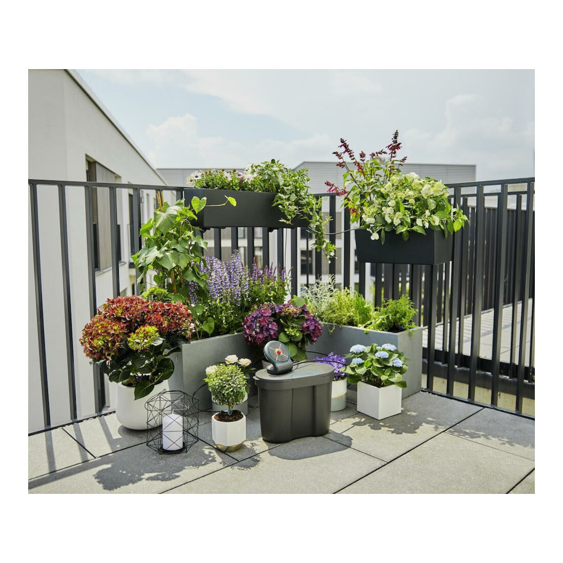 Gardena Kit d’arrosage de vacances avec réservoir d’eau