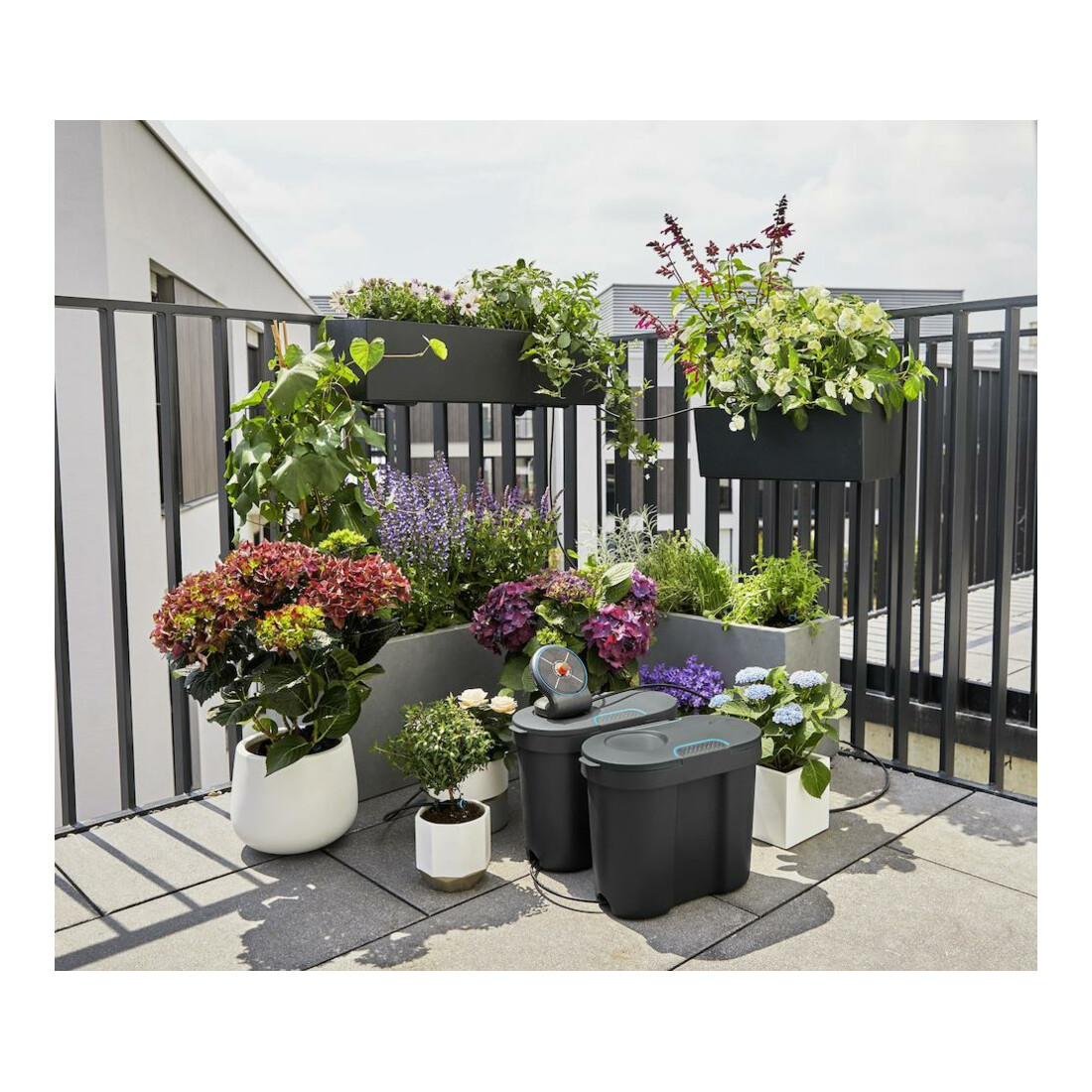 Gardena Kit d’arrosage de vacances avec réservoir d’eau