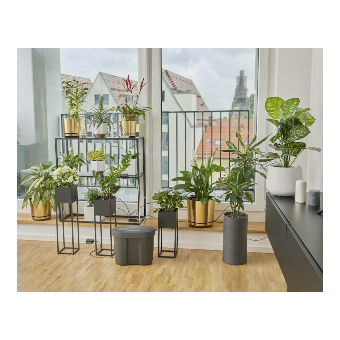 Gardena Kit d’arrosage de vacances avec réservoir d’eau